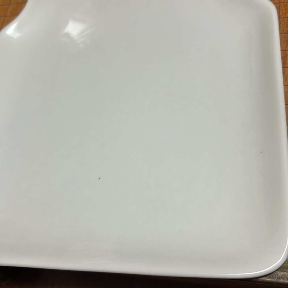 Pier 1 White Porcelain Serving Tray 14.75”Lx7.5”Wx7/8”H EUC Meat Cheese - Picture 6 of 12